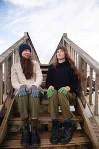 Image 4 of Fairisle Gloves - Made in Scotland