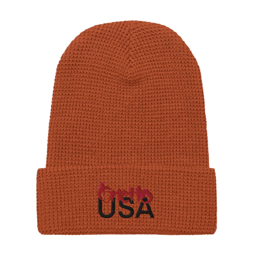 Image of GHETTO USA WAFFLE BEANIE