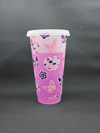Image 4 of Disco Hearts Color Changing Cup