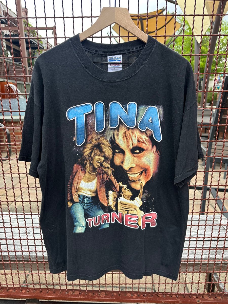 Image of 1999 Vintage “TINA TURNER - 24/7” World Tour Concert Rap Tee, SIZE: XL