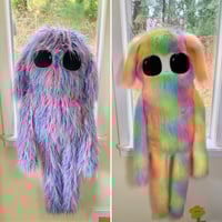 Image 2 of SUPER GIANT (4 ft) preorder - shaggy teal 