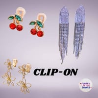 Image 1 of Clip-on Earrings- various