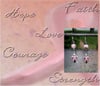 Breast Cancer Awareness Earrings 