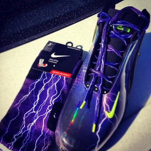 Image of Nike Hyperflight KD Custom Socks & 54" Laces 