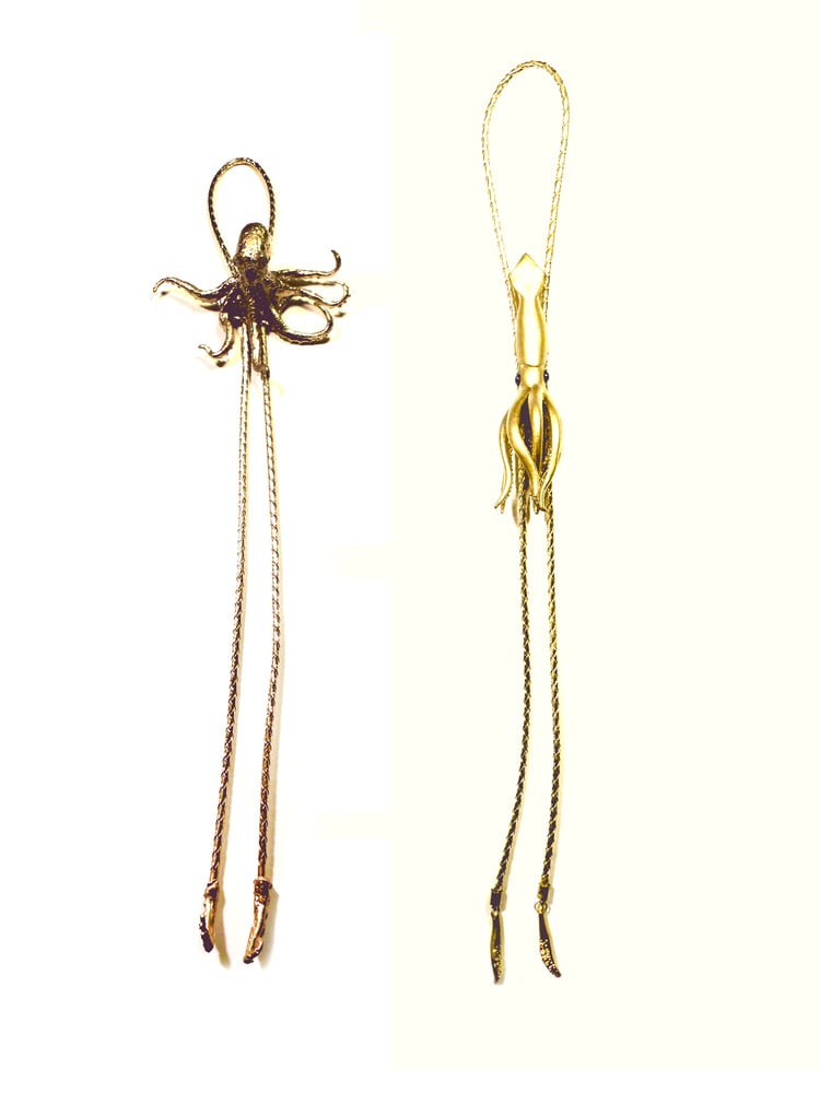Image of Bling Cephalapod Bolo Tie
