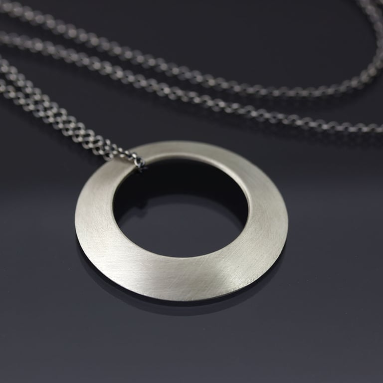 Thoreau Open Circle Necklace Image 5