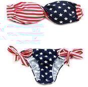 Image of American flag bikini Preorder