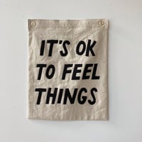 Image 1 of FEEL THINGS Flag