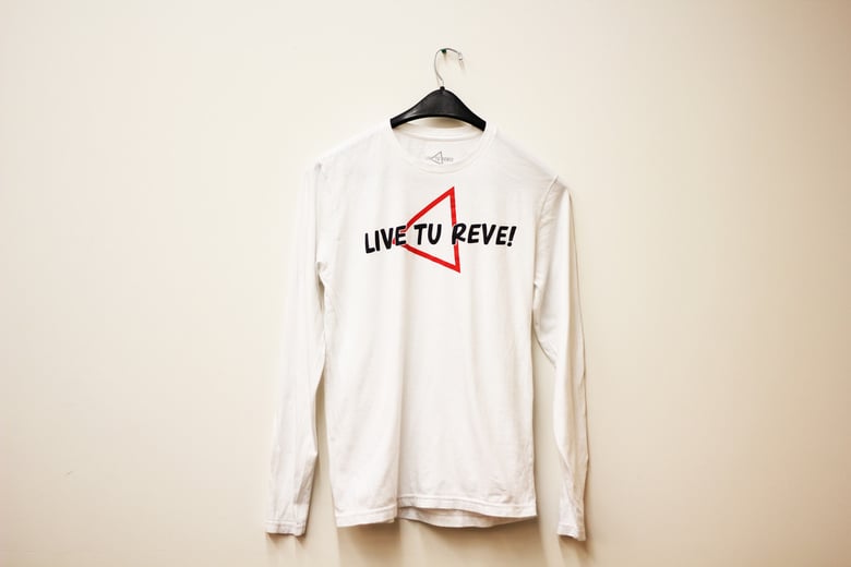 Image of Basic Logo Live Tu Reve White Tee