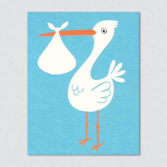 Image of Stork, blue (discontinued)