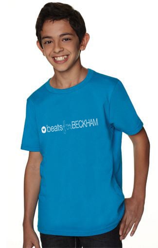 Image of YOUTH BECKHAM TURQUOISE tee - PRE ORDER