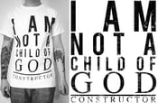 Image of "I AM NOT A CHILD OF GOD" T-Shirt