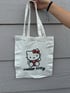 Hello Kitty White Tote Bag Image 2