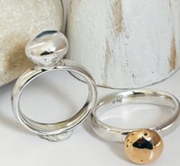 Image 2 of Pebble Ring Sterling Silver