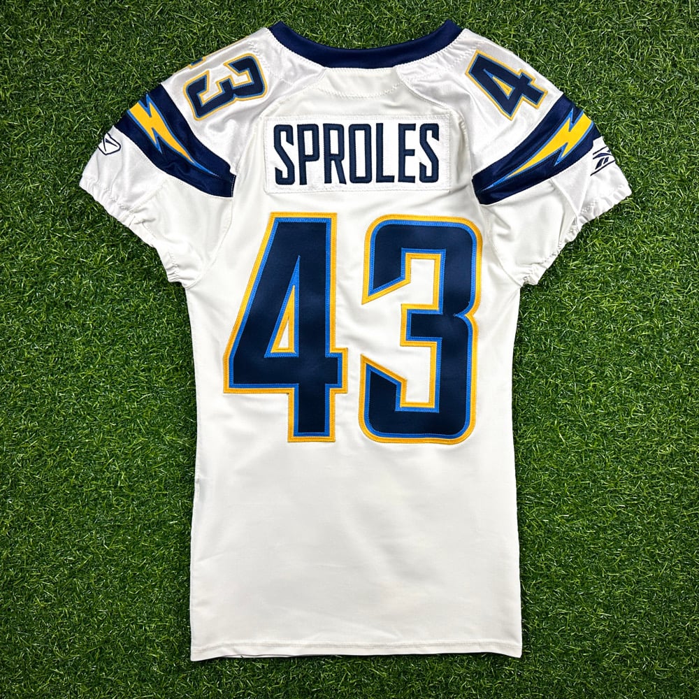 2008 Reebok NFL Game Issued Team Jersey San Diego Chargers