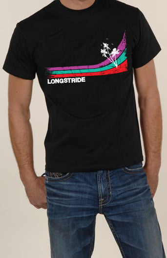 Image of Men's Longstride Black shirt