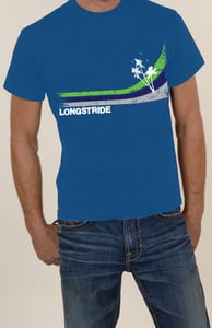 Image of Men's Longstride Blue Shirt