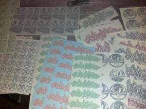 Image of GodAwfulNoise Stickers or Patches