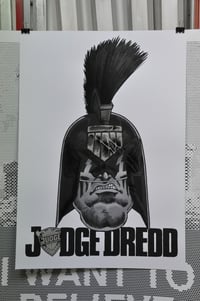 Image 3 of Judge Dredd / Rufus Dayglo & Comicdom Con Athens 2013 / Silkscreen