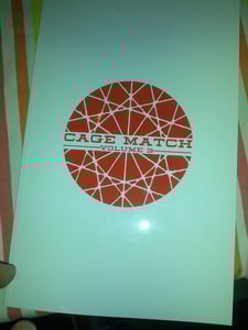 Image of CAGE MATCH MAZGAZINE (signed copy wowe)  THAT I DID A WIZARD STORY FOR