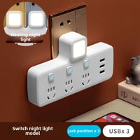 Image 7 of Multi-Functional Office Style USB Plug Adapter Home Use Wireless One To Multiple Plug Board With Lig