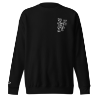 Image 2 of PHRZK TINO STYLER JUMPER (BLACK ON BLACK)