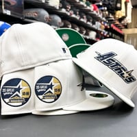 Image 2 of New Era 59Fifty Dashmark White Mesh