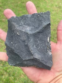 Image 7 of Shungite Specimen With Cubic Pyrite #606