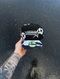 Image 2 of CAMO VISOR  BLACK HOUSTOM ASTROS CUSTOM FITTED CAP