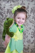 Image of Tiana Princess and the Frog Inspired Princess Dress 