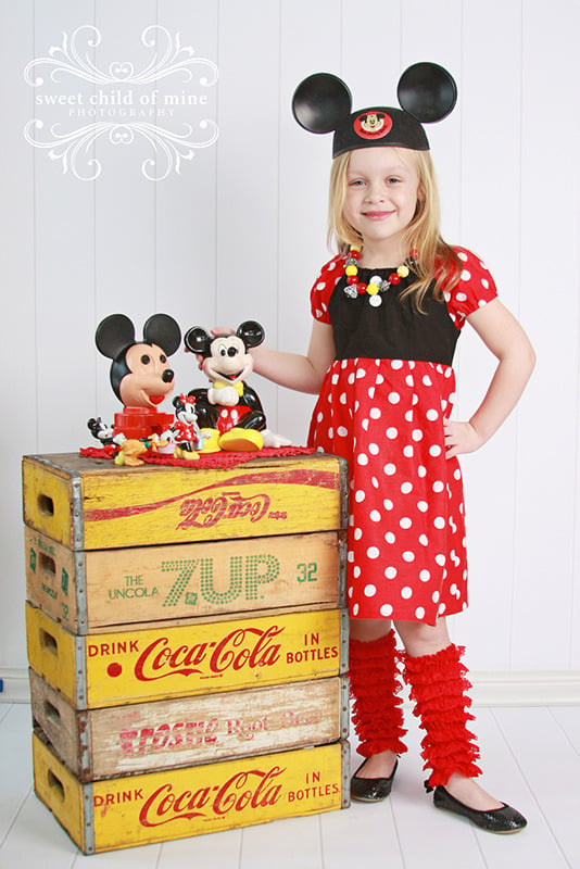 Minnie mouse sales inspired dress