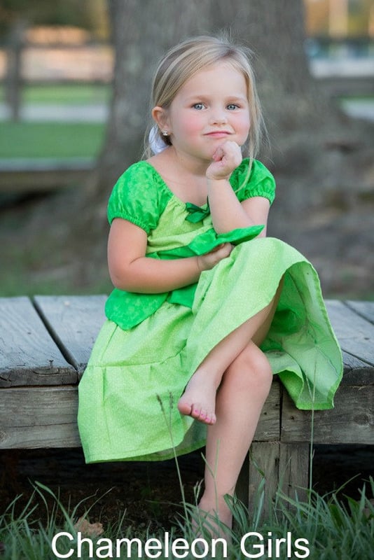 Image of Tinkerbell Inspired Princess Dress