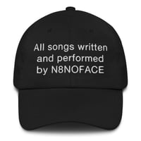 Image 1 of N8NOFACE "credits" embroidered Dad hat