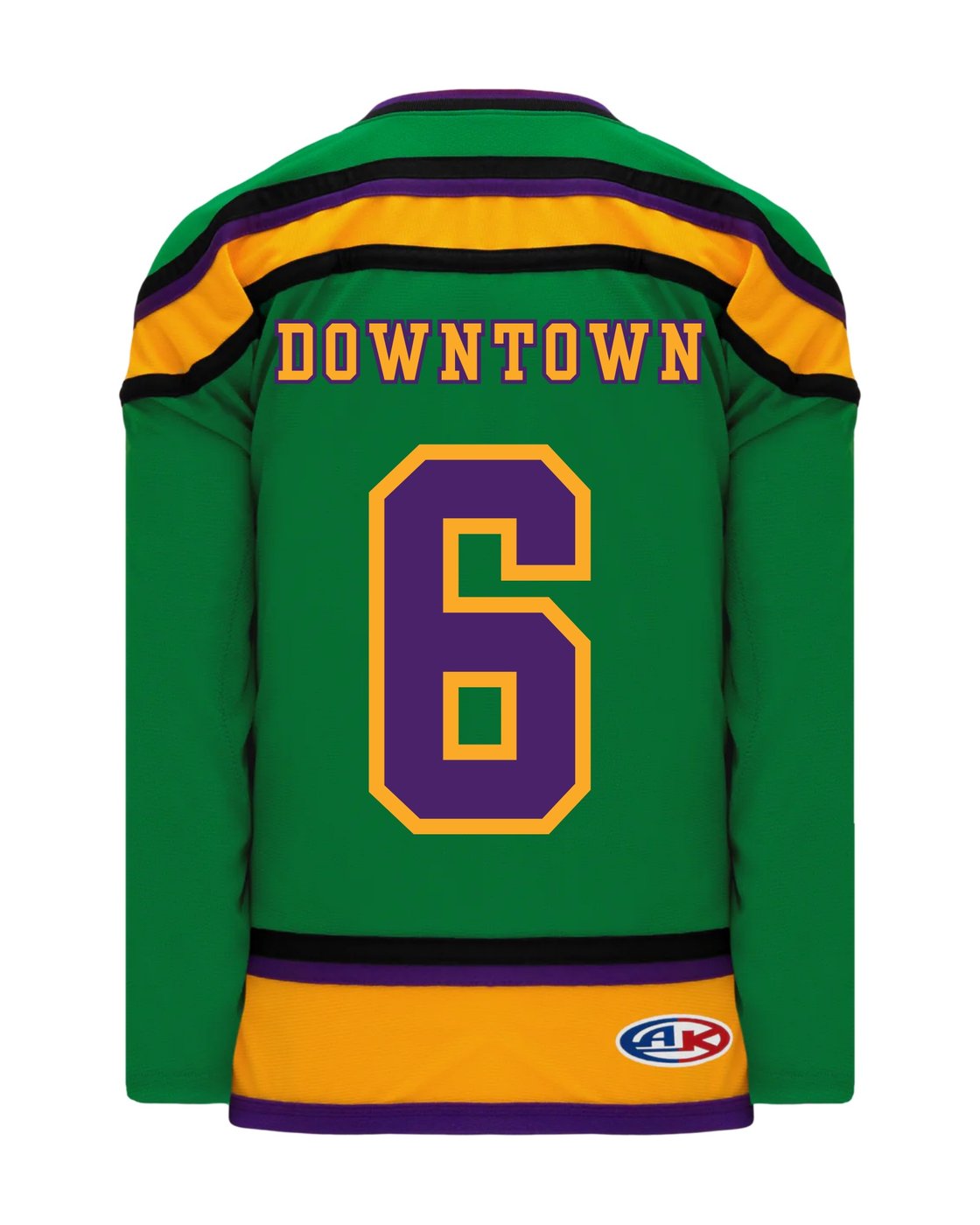Image of Downtown University 6  (Purple, Green, & Gold)
