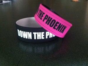 Image of Down The Phoenix 1inch wristbands
