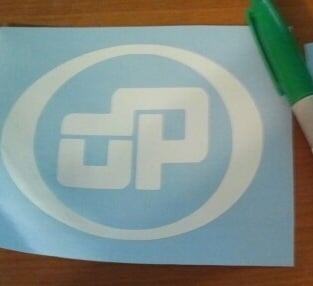 Image of "White" Decal/Sticker