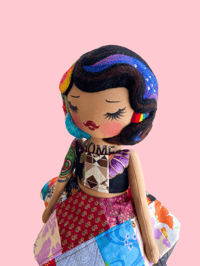 Image 3 of HOME AGAIN TATTOO MEDIUM ART DOLL