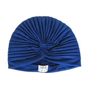 Image of SHEIKHA <span class="smallTit"> Dark Blue Turban Hat </span>