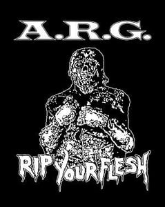 Image of A.R.G. "RIP YOUR FLESH" T-SHIRT