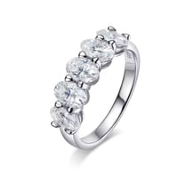 Image 1 of 4x6mm Oval Diamond Ring