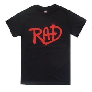 Image of Rad black tee