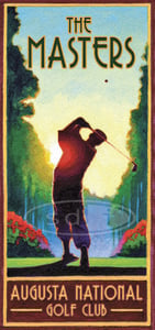 Image of Masters Golf sports art print