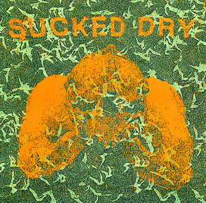 Image of SUCKED DRY 7" EP - REPRESS 'BUCKWILD EDITION' 