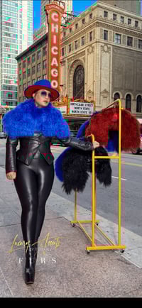 Image 1 of Mongolian fur shawl ON SALE!! 