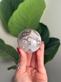 Image 1 of MOZAMBIQUE SWAZI AGATE SPHERE I