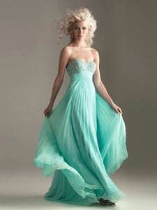 Image of Empire Sweetheart Floor-length Chiffon Best-Selling Evening Dress at Msdressy.com