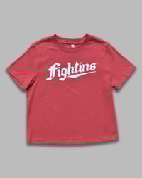 Image 1 of Women's Fightins 'Homefield' Shirt (Vintage Red)