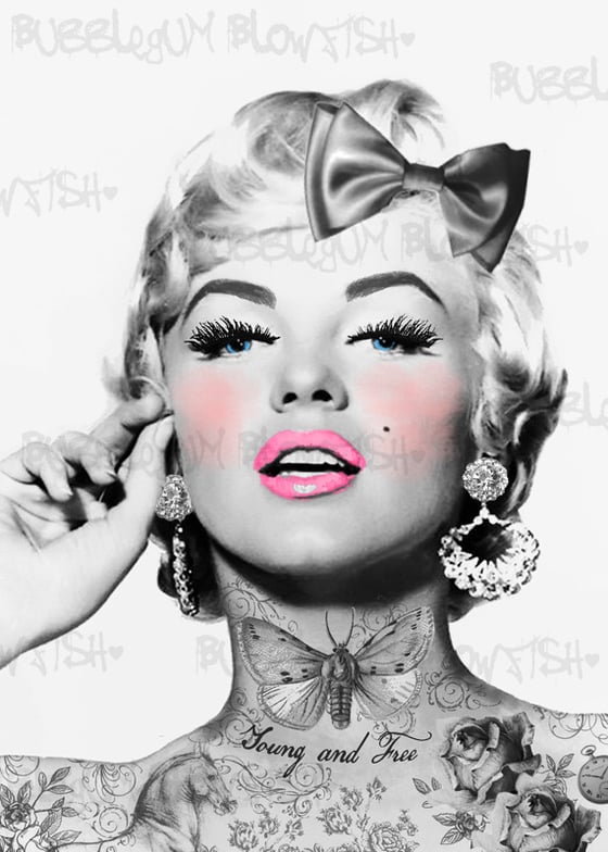 Image of Marilyn Monroe Digital Art Download
