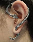 Image of Retro Golden Snake Ear Cuff 