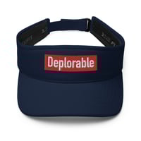 Image 5 of Deplorable MAGA Trump - Visor from PatriotsCo.com